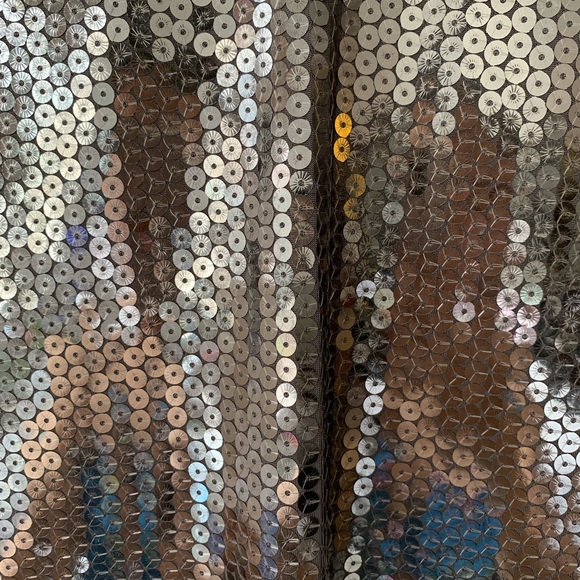 Aqua X Maddie & Tae Sequin Double V Dress - Picture 3 of 5